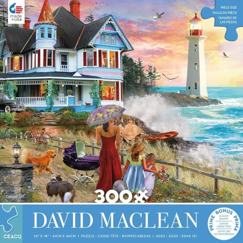 Ceaco - David Maclean - Picking Wildflowers - 300 Piece Jigsaw Puzzle