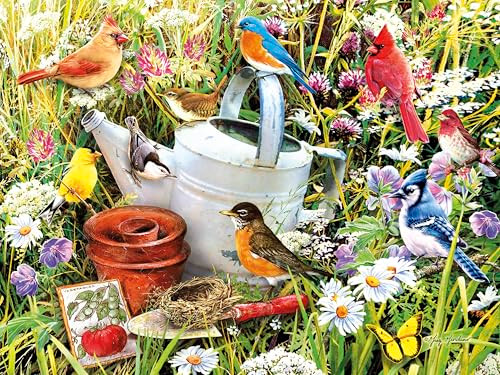 Ceaco - Garden Birds - 500 Piece Jigsaw Puzzle