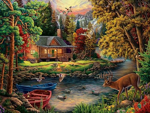 Ceaco - Enchanted Forest Lake - 500 Piece Jigsaw Puzzle