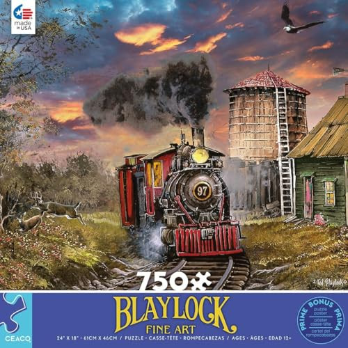 Ceaco - Ted Blaylock - Engine 97-750 Piece Jigsaw Puzzle