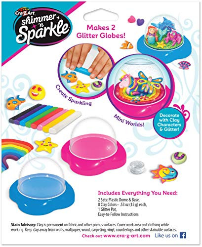 Cra-Z-Art Shimmer 'N Sparkle Glitter Globes