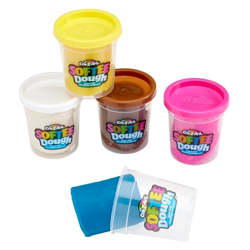 Cra-Z-Art Softee Dough Ice Cream Truck Playset, Modeling Compound With Molds, Ages 3+, 10 Oz