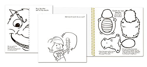 Creativity For Kids West Design West Designcfk6004 Creativity For Kids Junior Selection Gross & Yucky Monsters Artivity Book, Multi-Color