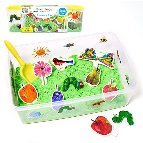 Creativity For Kids Sensory Bin: Dinosaur Dig - Toddler Sensory Toys, Sensory Bin Filler And Toddler Activities For Boys And Girls, Dinosaur Toys For Kids Ages 3-5+
