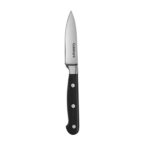 Cuisinart C77Tr-3Pr Triple Rivet Collection 3.5" Paring Knife, Black