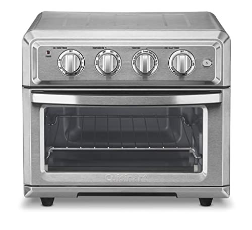 Cuisinart Air Fryer + Convection Toaster Oven By , 7-1 Oven With Bake, Grill, Broil & Warm Options, Stainless Steel, Toa-60