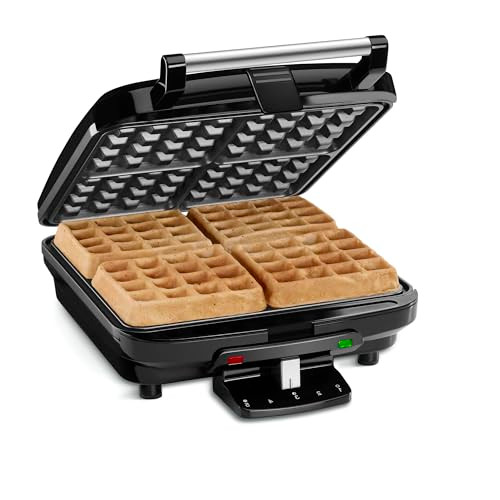 Cuisinart 4 Slice Belgian Waffle Maker - Square, Waf-150Nas