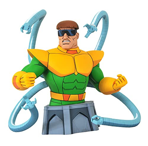 Diamond Select Toys Marvel Animated: Doctor Octopus 1:7 Scale Bust, Multicolor