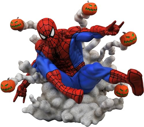 Diamond Select Toys Marvel Gallery Pumpkin Bomb Spider-Man Wall Mountable Pvc Figure