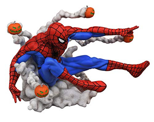 Diamond Select Toys Marvel Gallery Pumpkin Bomb Spider-Man Wall Mountable Pvc Figure