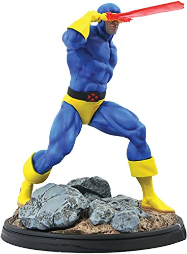 Diamond Select Toys Marvel Premier Collection: Cyclops Statue, Multicolor 11 Inches