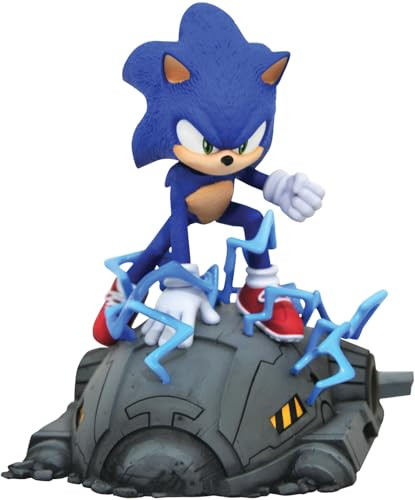 Diamond Select Toys Sonic The Hedgehog Movie Gallery Pvc Statue