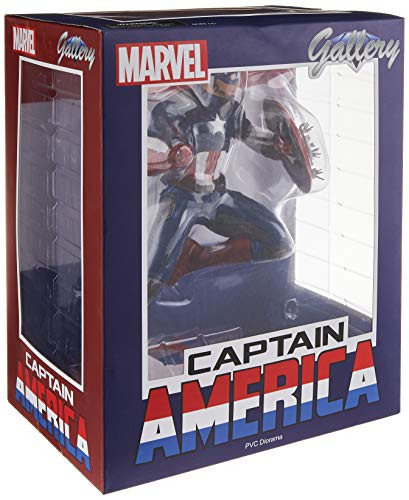 Diamond Select Toys Marvel Gallery: Marvel Now Captain America Pvc Vinyl Figure 9 Inches