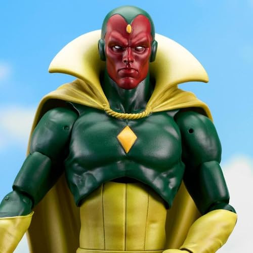 Diamond Select Toys Marvel Select Vision Action Figure, Multicolor 7 Inch