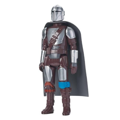 Diamond Select Toys Star Wars: The Mandalorian: Beskar Armor Jumbo Action Figure, Multicolor