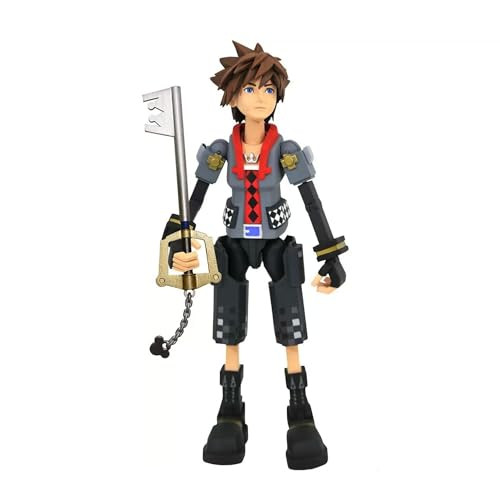 Diamond Select Toys Kingdom Hearts 3: Toy Story Sora & Air Soldier Heartless Select Action Figure Two Pack, Multicolor (Jan198861)