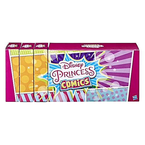 Disney Princess Hasbro Comics Adventure Discoveries Collection,Doll Set With 9 Figures,Bases,Display Castle And Case,Toy For Girls 3 And Up ( Exclusive)