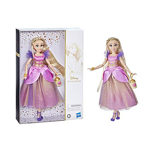 Disney Princess Style Series 10 Rapunzel, Contemporary Style Fashion Doll, Clothes And Accessories, Collectable Toy For Girls 6 Years And Up