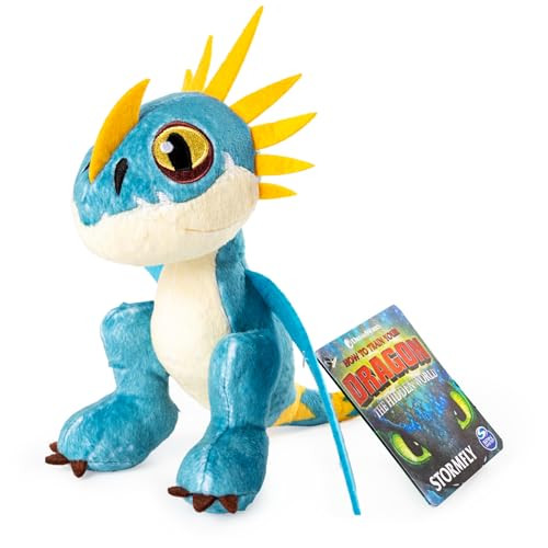 Dreamworks Dragons, Stormfly 8-Inch Premium Plush Dragon, For Kids Aged 4 And Up