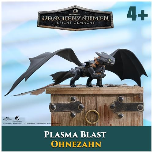 Dreamworks Dragons, How To Train Your Dragon, Ultimate Plasma Blast Toothless, 25Ãƒæ’Ã‚¢Ãƒ¢Ã¢‚¬Å¡Ã‚¬ÃƒŠã‚ Wings With Lights & Sounds Action Figure, Kids Toys For Boys Ages 4 And Up