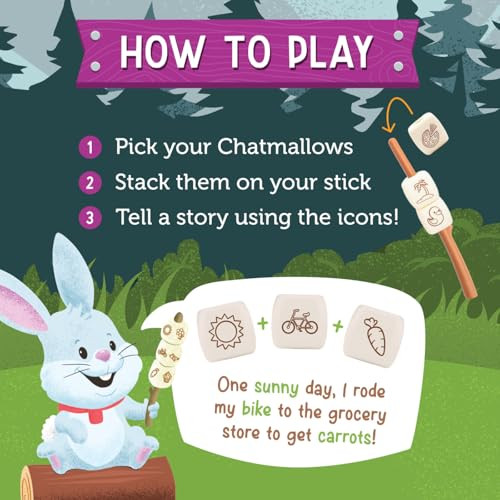 Educational Insights Campfire Chatmallowstm Ãƒæ’Ã‚¢Ãƒ¢Ã¢‚¬Å¡Ã‚¬Ãƒ¢Ã¢Š¬Ã…Œ Creative Story Cubes & Social Skills Activities, Conversation Starter Games, Interactive Storytelling And Sequencing Set For Imaginative Kids Ages 4+