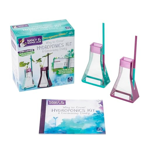 Educational Insights Nancy B'S Science Club Way To Grow Hydroponics Kit & Gardening Diary
