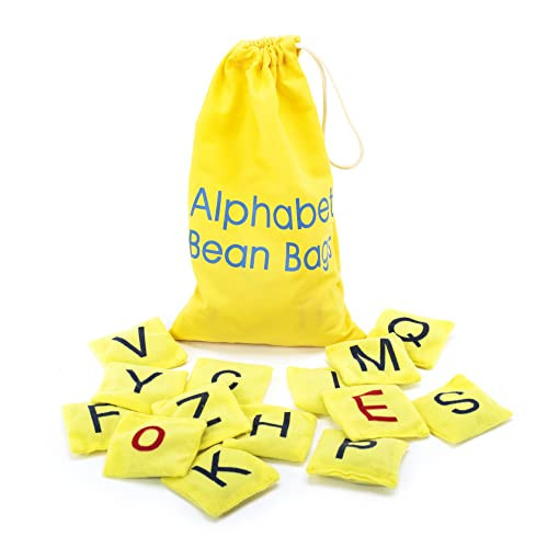 Educational Insights Alphabet Beanbags, Learn Letters, Toddler Learning Toy, Preschool Toys, Set Of 26 Beanbags, Ages 3+