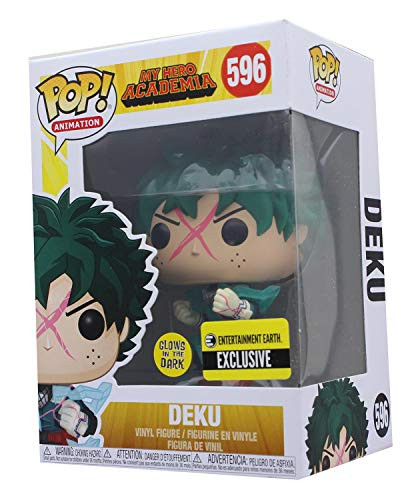 Funko My Hero Academia - Deku Full Cowl Gitd Pop Vinyl - Ee Excl. (Mha)