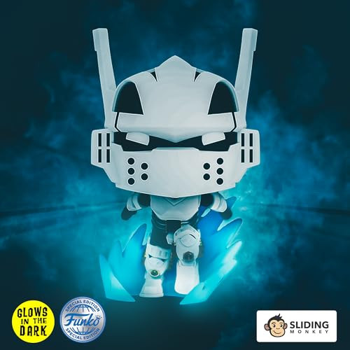 Funko Pop My Hero Academia: Tenya Iida Special Edition Glow-In-The-Dark Multicolor Exclusive Vinyl Figure #1349