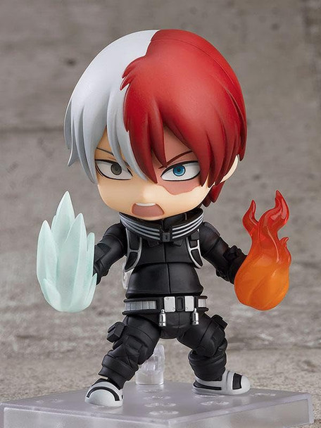 Good Smile Company Good Smile My Hero Academia: Shoto Todoroki (Stealth Suit Ver.) Nendoroid Action Figure,Multicolor