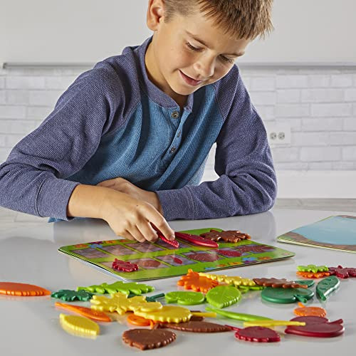 Hand2Mind Sensory Leaves Math Activity Set, Pattern Play, Shape Puzzle, Pattern Blocks Cards, Math Counters, Sorting Toy, Shapes For Toddlers, Counting Toy, Kindergarten Learning Activities