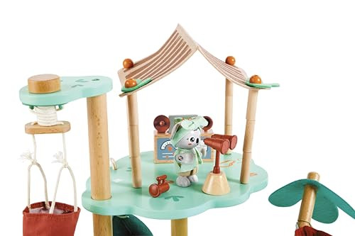Hape Kiki'S Treehouse Headquarters Dollhouse Toy