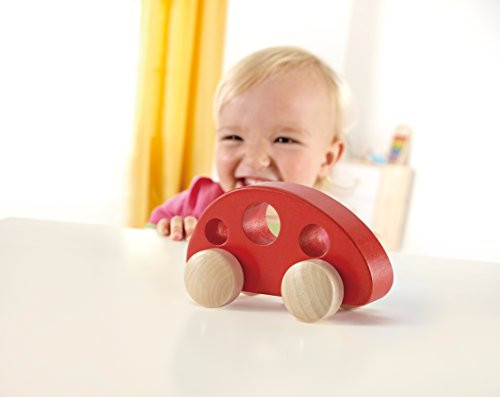 Hape Wooden Mini Van Wooden Vehicle Toys For Toddler