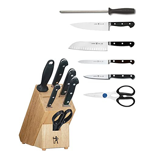 Henckels Classic Precision 16-Piece Kitchen Knife Set With Block, Chef Knife, Steak Knife Set