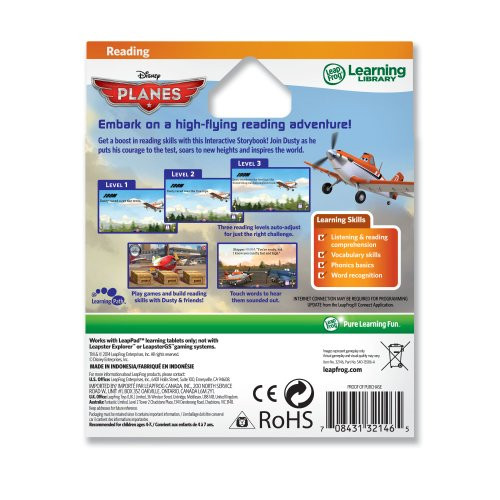 Leapfrog Disney: Planes Interactive Storybook For Leappad Tablets