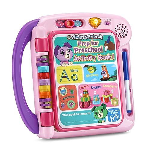 Leapfrog Violet And Friends Prep For Preschool Activity Book, Pink