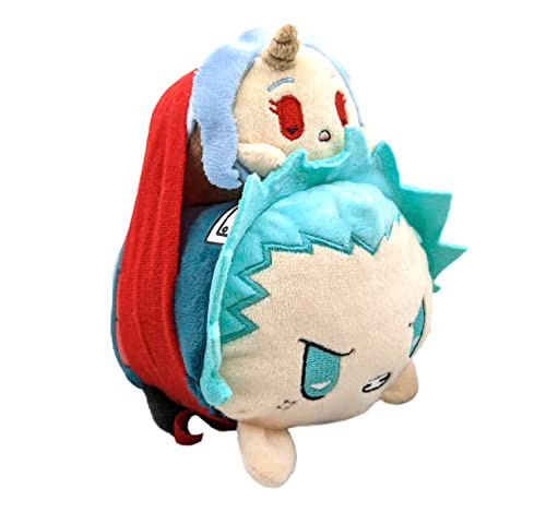 Mochibi My Hero Academia - Izuku Midoriya & Eri (Infinite 100% 2 Plush Set) - 6" Plush Toy, Collectable, Soft, Officially Licensed, Stackable, Anime