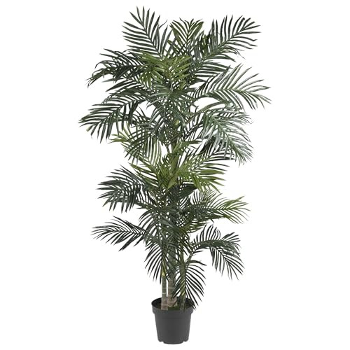 Nearly Natural 6.5Ft (78Ãƒæ’Ã‚¢Ãƒ¢Ã¢‚¬Å¡Ã‚¬ÃƒŠã‚³) Golden Cane Artificial Palm Tree Ãƒæ’Ã‚¢Ãƒ¢Ã¢‚¬Å¡Ã‚¬Ãƒ¢Ã¢Š¬Ã…Œ Lifelike Indoor Silk Palm With 3 Textured Trunks, 333 Flexible Fronds, Nursery Planter, No-Water Maintenance