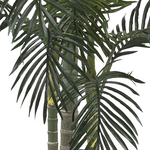 Nearly Natural 6.5Ft (78Ãƒæ’Ã‚¢Ãƒ¢Ã¢‚¬Å¡Ã‚¬ÃƒŠã‚³) Golden Cane Artificial Palm Tree Ãƒæ’Ã‚¢Ãƒ¢Ã¢‚¬Å¡Ã‚¬Ãƒ¢Ã¢Š¬Ã…Œ Lifelike Indoor Silk Palm With 3 Textured Trunks, 333 Flexible Fronds, Nursery Planter, No-Water Maintenance