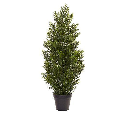 Nearly Natural 3Ft. Mini Cedar Pine Tree (Indoor/Outdoor)