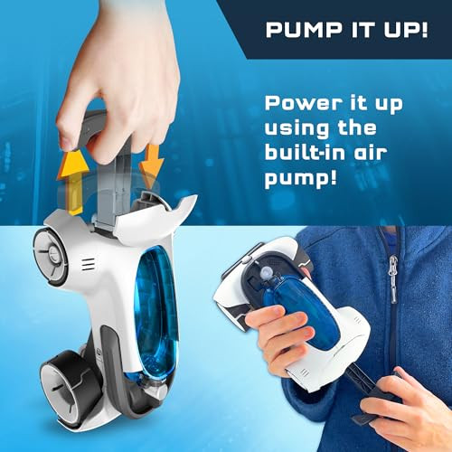 Thames & Kosmos Air-Power Turbo Racer Stem Experiment Kit  Build A Race Car With Air-Powered Engine, No Batteries Required, Travels 60 Feet, 9Mph, Durable Parts For Lengthy Play, Explore Clean Energy