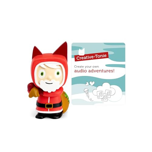 Tonies Santa Creative Toy Figurine - Record And Upload Up To 90 Minutes Of Your Own Stories And Songs