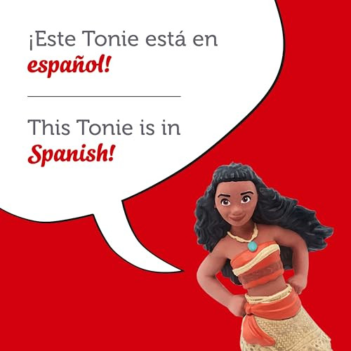 Tonies Moana Audio Toy Figurine From Disney [Spanish]