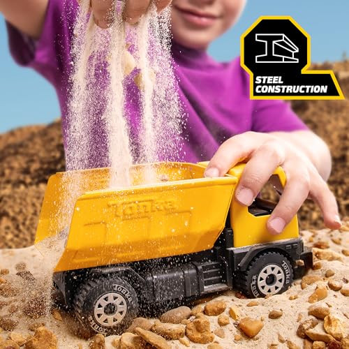 Tonka - Steel Classics Giga Series - Dump Truck & Bulldozer, 2-Pack