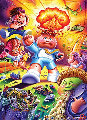 Usaopoly Garbage Pail Kids 1000 Piece Jigsaw Puzzle, Officially Licensed Merchandise, Collectible Puzzle With Original Gpk Favorites