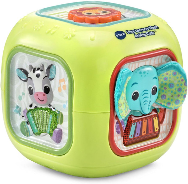 Vtech Baby Busy Learners Music Activity Cube, Pink