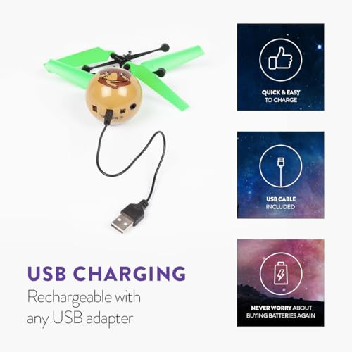 World Tech Toys Marvel Groot Flying Toy Ãƒæ’Ã‚¢Ãƒ¢Ã¢‚¬Å¡Ã‚¬Ãƒ¢Ã¢Š¬Ã…Œ Motion Sensing Flying Ball With Usb Charging - Marvel Licensed - Indoor/Outdoor Drone For Kids Ages 6+