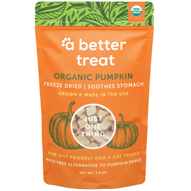 A Better Treat Ãƒ¢Ã‚Š¬Ã‚‚¬Å’ Ze Dried Organic Pumpkin Dog And Cat Treats Organic Single Ingredient Natural Healthy Diabetic Friendly Made In The Usa
