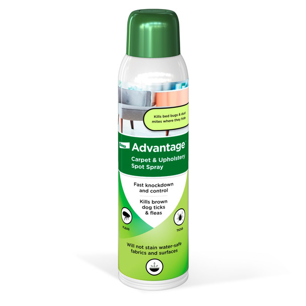 Advantage Carpet & Upholstery Spot Spray Kills Fleas & Ticks & Bedbugs 16 Oz.