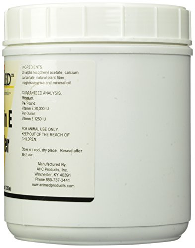 Animed Vitamin E Powder Supplement For Horses 2.5-Pound